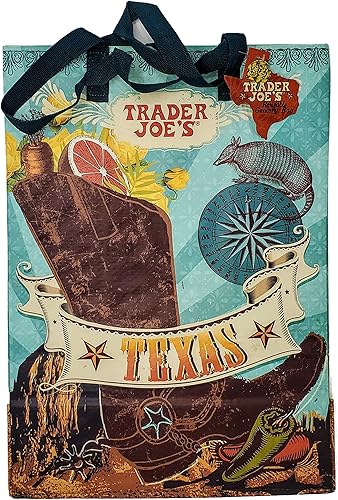 Trader Joes - Bolsa reutilizable para compras de comestibles