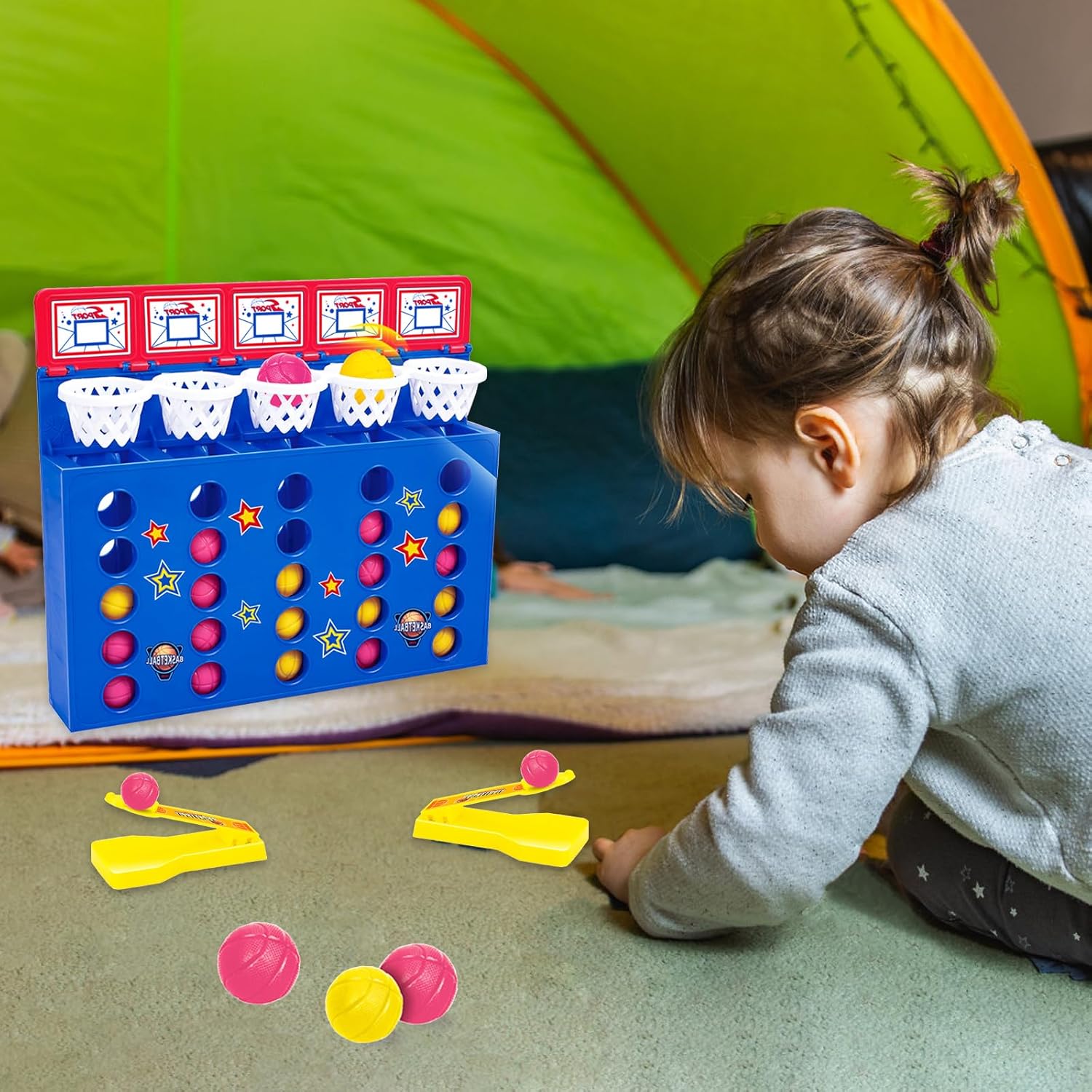 Tabletop Basketball Game Toys,Basketball Shooting Game,Novelty Basketball Party Favors for Kids Boys Girls