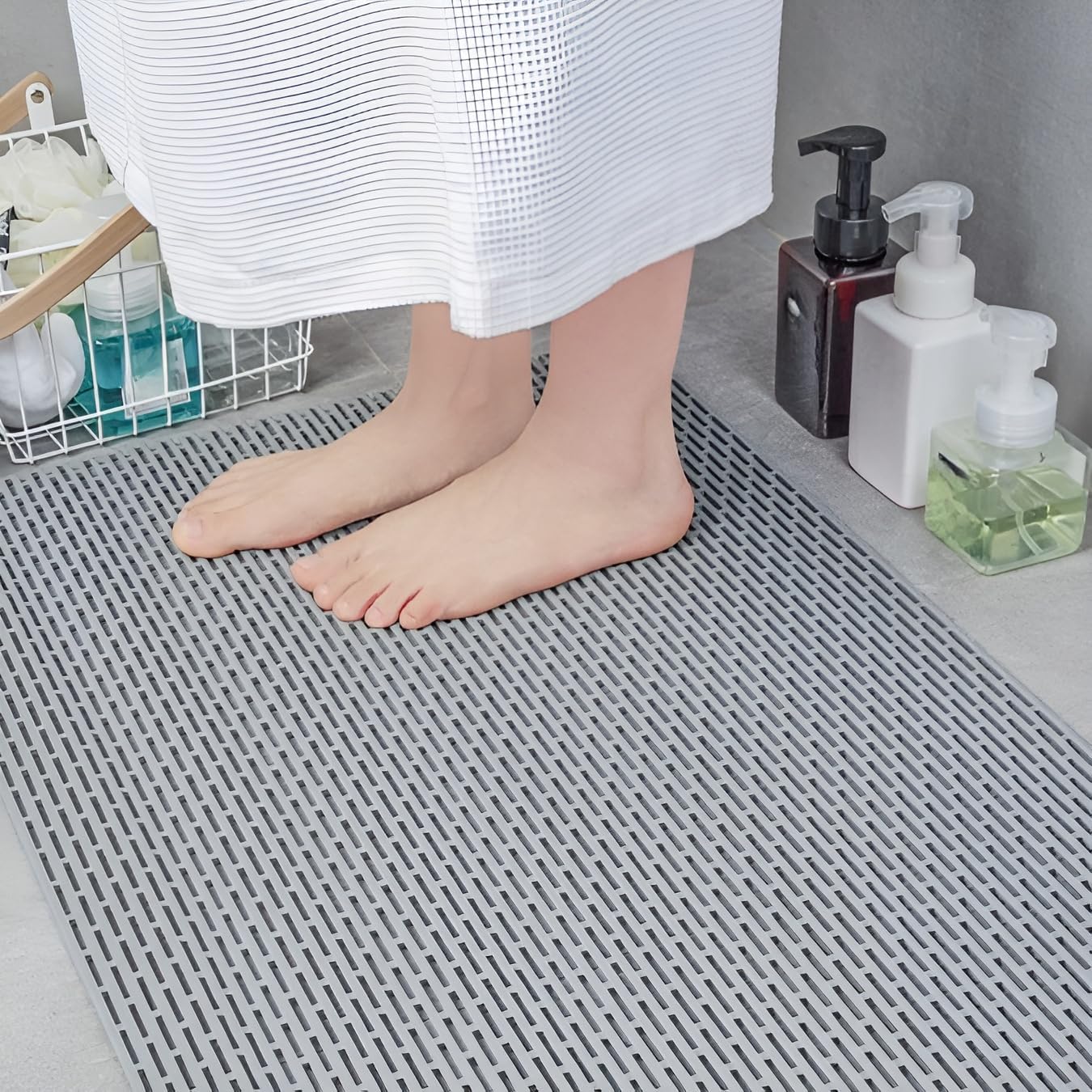 Yangweng お風呂マット 滑り止め 厚み5mm 防カビ 0.9*5m Yangweng お風呂マット 滑り止め 厚み5mm 防カビ 0.9*5m