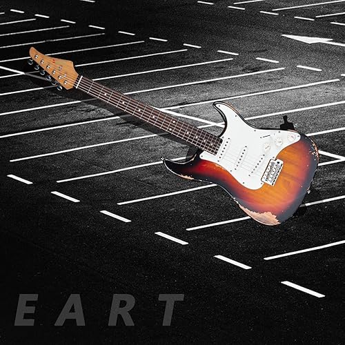 Miniatura 6 de EART Vintage-VS60 - Guitarra de cuerpo sólido de 6 cuerdas de reliquia suave, acabado de palisandro tostado, acabado reliquia VS60, pastillas de 6