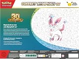 Pokémon : Coffret 30ᵉ Anniversaire – Nymphali-ex du JCC Pokémon (1 Carte Promo Brillante, 1 Carte Grand Format Brillante et 4 boosters) - 4