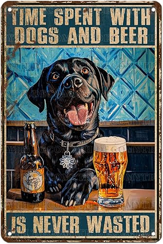 Miniatura 29 de Cartel de hojalata vintage de Greyhound Dog Love At First Sip Retro Coffee Póster de metal divertido para amantes de los perros, arte de pared