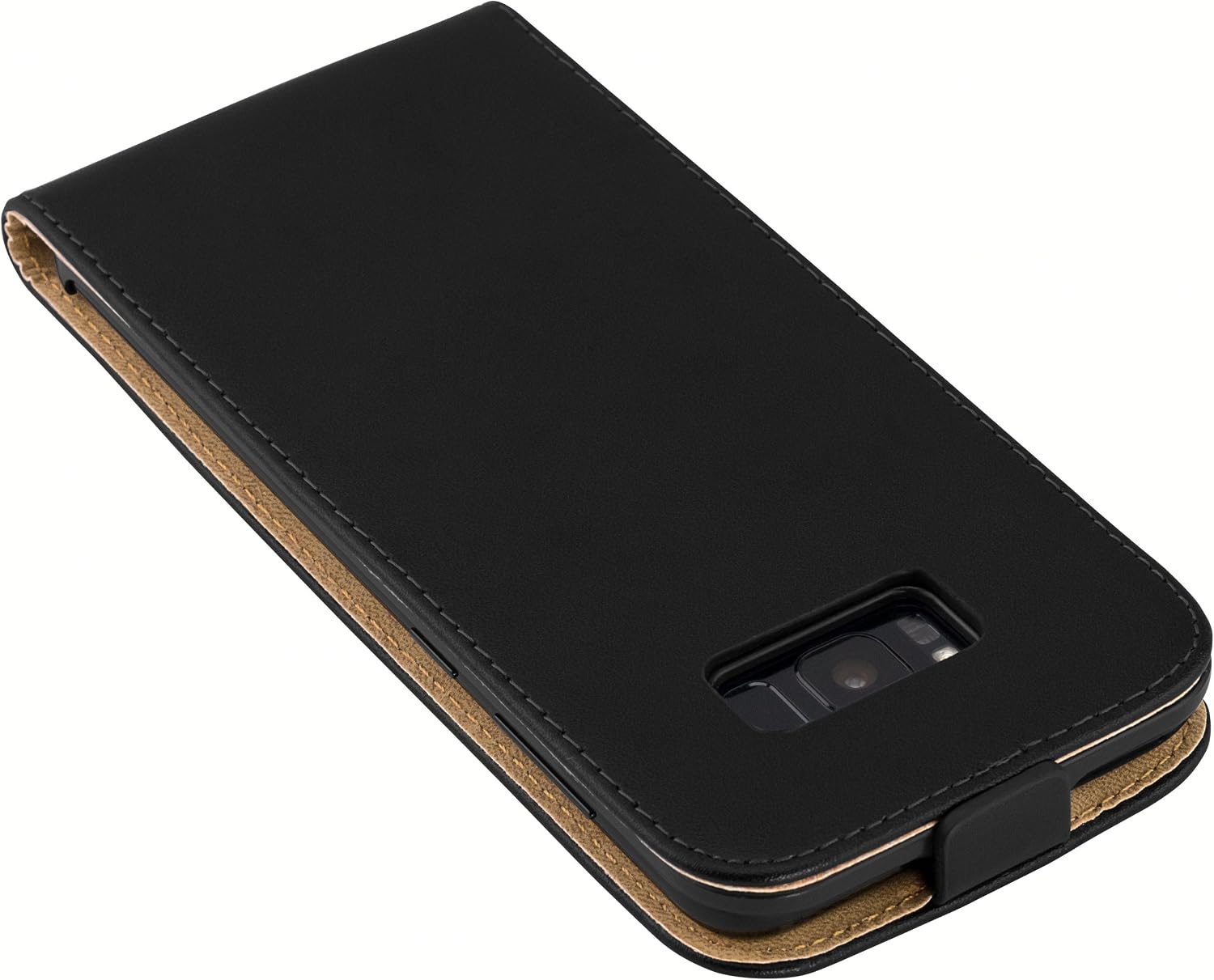 mumbi Flip Cases for Samsung Galaxy, black, Galaxy S8+ - Image 4
