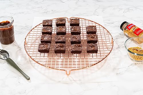 Miniatura 4 de Bakerpan Molde de silicona para brownie para hornear, tamaño individual de bocado de 1.5 pulgadas, cuadrados de brownie de silicona con divisores,