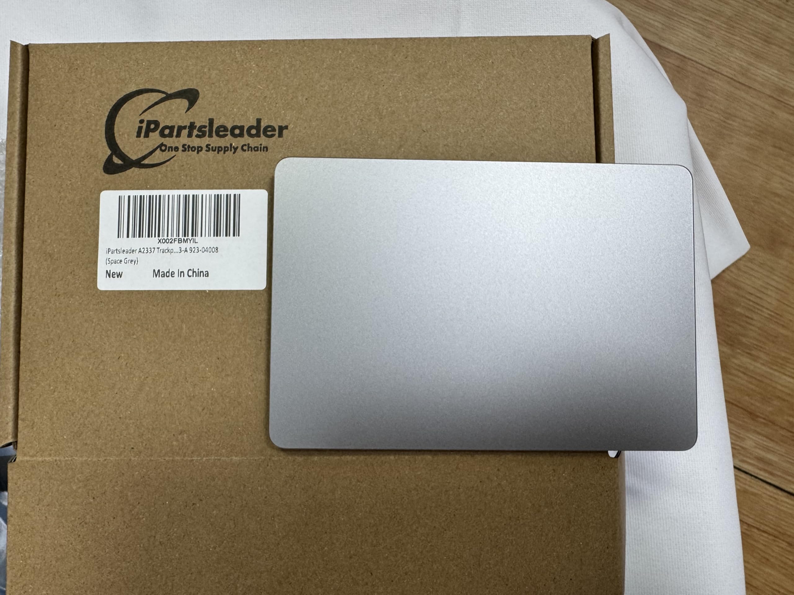 A2337 Trackpad Ersatz für MacBook Air (Retina, 13-Zoll, M1,2020) Force Touch Touchpad mit Kabel EMC3598 661-16825 821-02663-A 923-04008 (Space Grey)