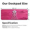 GoThriff IPL Cricket Theme Mouse Pad for PC | Large XXL Desk Mat | Anti-Slip Base, Overlock Stitched | Extended Gaming Mousepad Keyboard Mat | Cricket Fan Gift (RR, Extra Large) gallery image