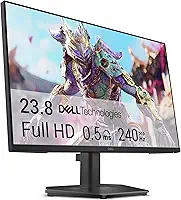 Monitor Dell Gaming 24" Full HD – 240Hz – IPS 0.5ms AMD FreeSync Premium TÜV 3 Estrelas – SE2426HG