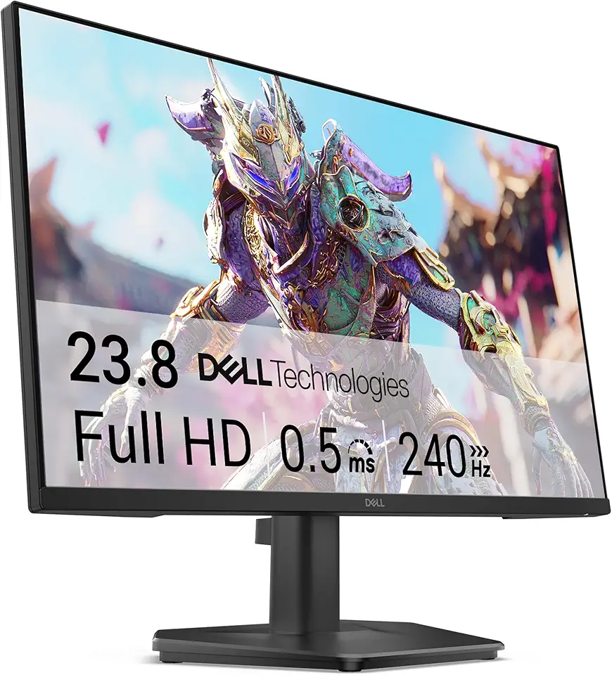 Monitor Dell Gaming 24" Full HD – 240Hz – IPS 0.5ms AMD FreeSync Premium TÜV 3 Estrelas – SE2426HG