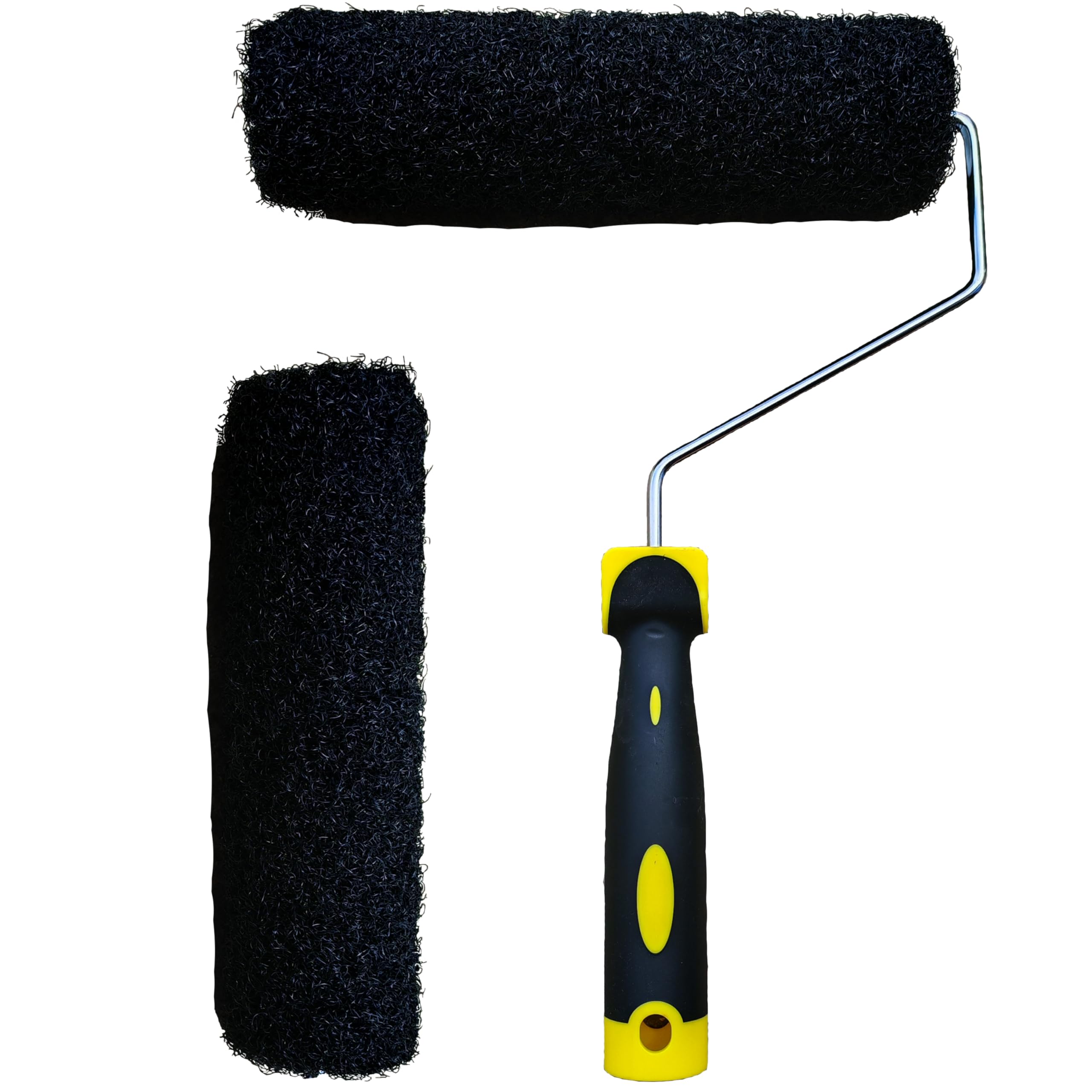 Putty Roller 2PCS 23cm 9-inch Roller Brush Head with 1 Comfort Handle, Drywall Texture Roller Brush, Apply Drywall Compound, for Applying Putty and Rolling Plaster — image 1