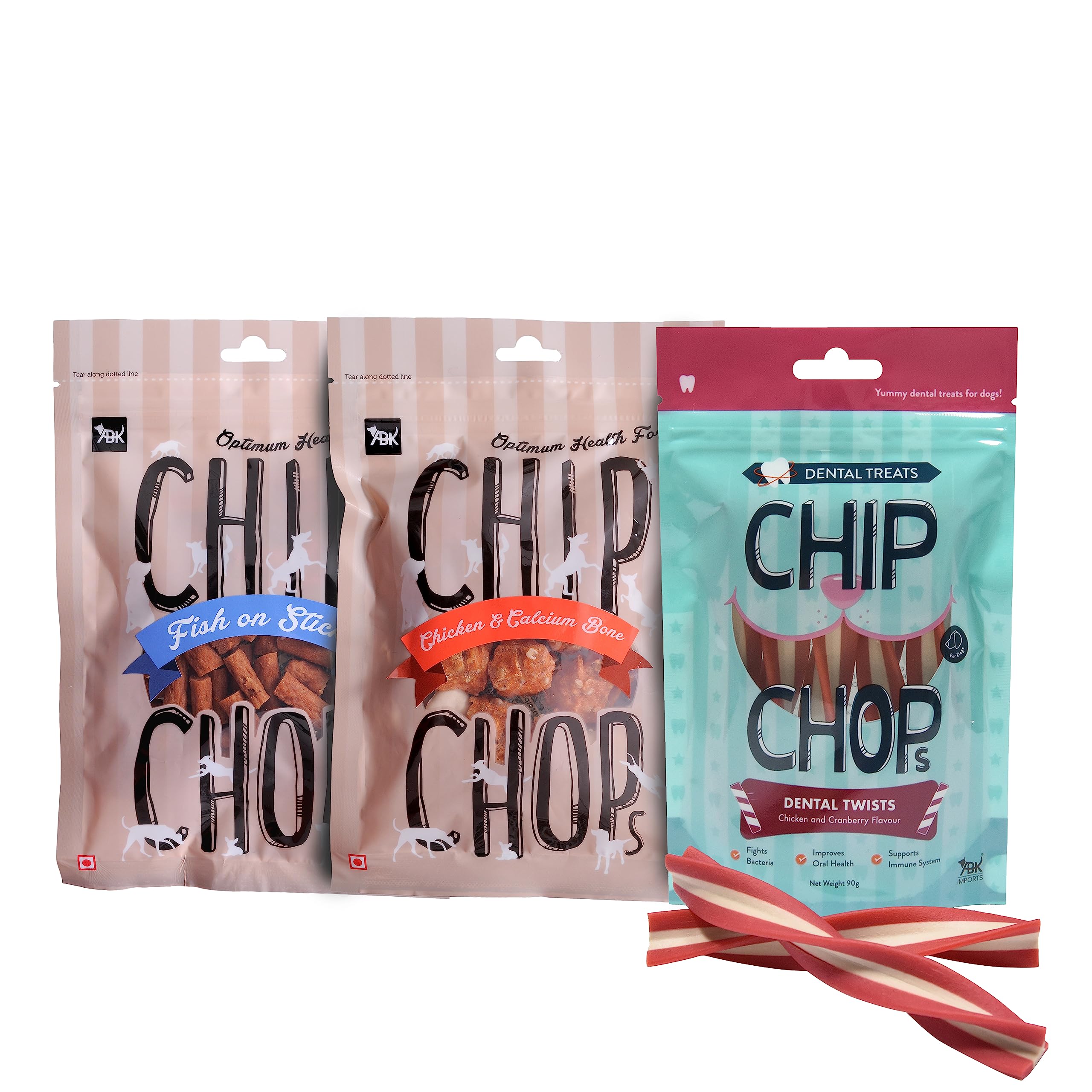 Chip Chops Combo of Chicken and Cranberry Flavour Dental Twist Stick Style Dog Treats and Chip Chops Variety Dog Treat Pack for All Dog Breeds and Lifestages (Pack of 3 Flavour) (B0C7ZJ4XHT) Amazon Price History, Amazon Price Tracker