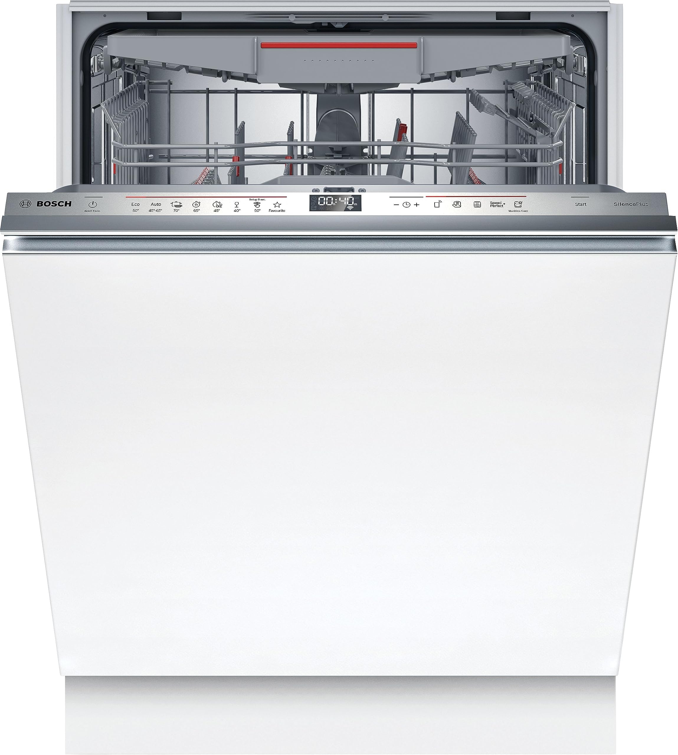 BOSCH Serie 4 SMI4HCB07E Lavastoviglie Incasso, 598 mm, Classe D