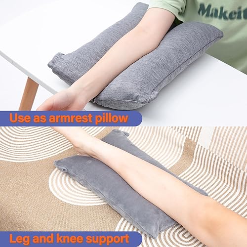Miniatura 6 de Almohada de brazo de espuma viscoelástica para adultos y personas que duermen de lado, almohada de elevación de soporte para codo para poscirugía y