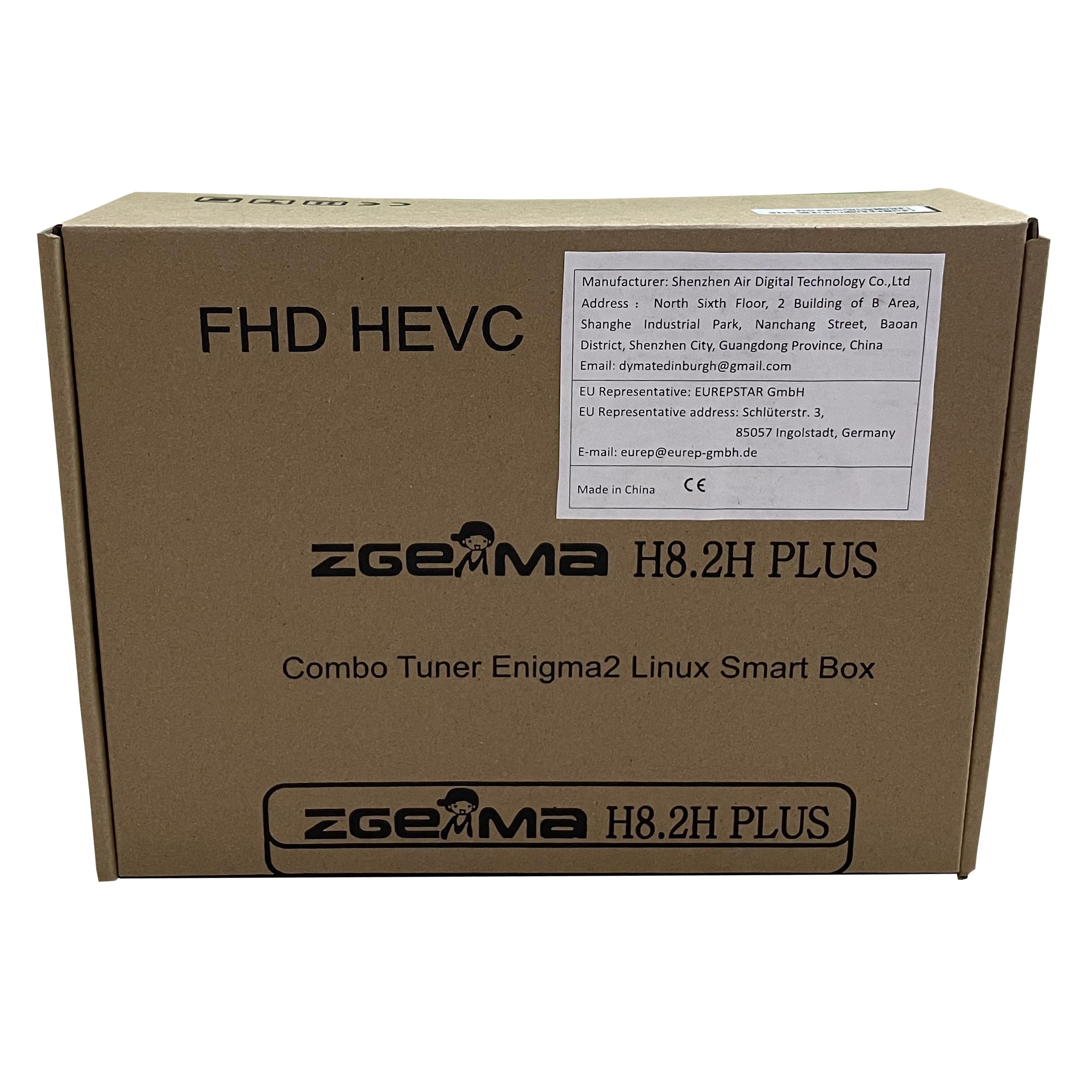 HEVC/H.265 decoding Satellite TV Receiver zgemma h8.2h Plus dvb s2 + dvb c/t2 Satellite + Cable/Terrestrial TV decoder Free to Air