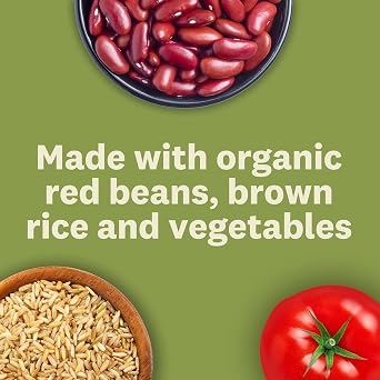 Amys, Vegan Hearty Spanish Rice and Red Bean Soup, Gluten Free, Made With Organic Vegetables, Canned Soup, 14.7 Oz (12 Pack)