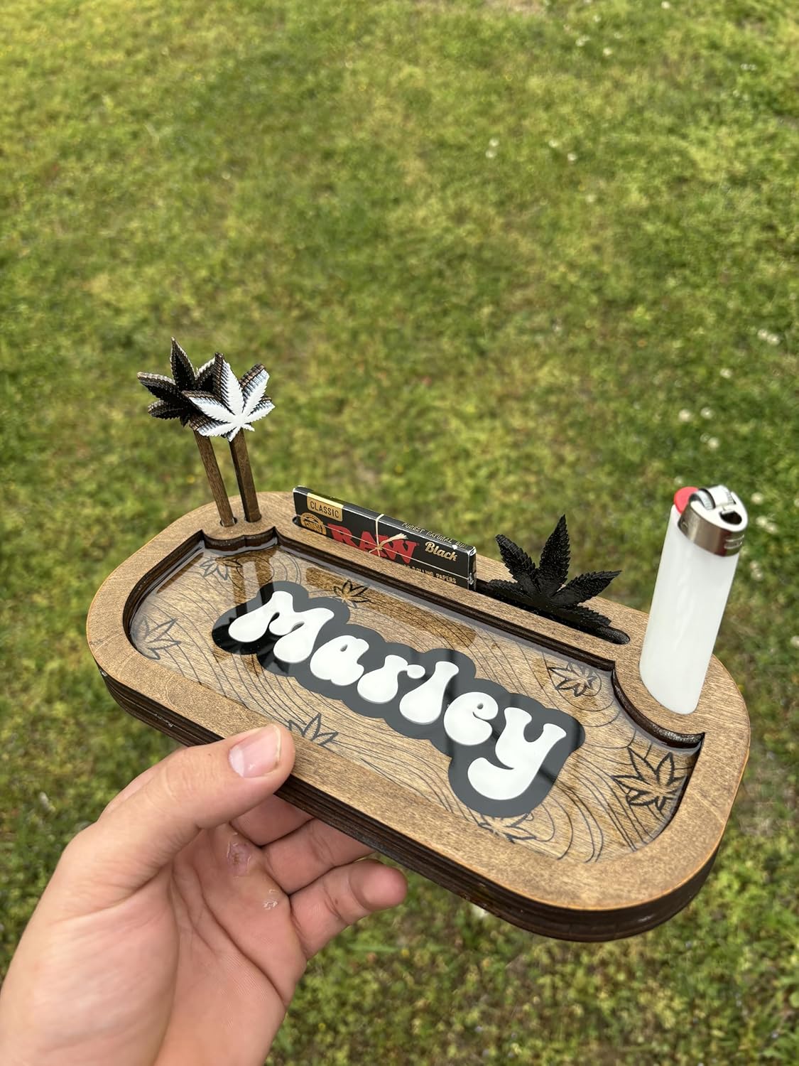 Custom rolling tray, personalized rolling tray sets Cool rolling trays Wood rolling trays for rolling Trippie rolling trays, small rolling trays cute rolling tray men's women's personalized