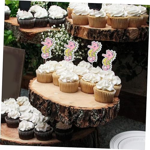 Miniatura 7 de VICASKY 72pcs Birthday Cake Adornment Cupcake Ornaments Cheese Stick Fish Cupcake Toppers Appetizer Pick Sea Theme Party Sea Animal Cake Toppers