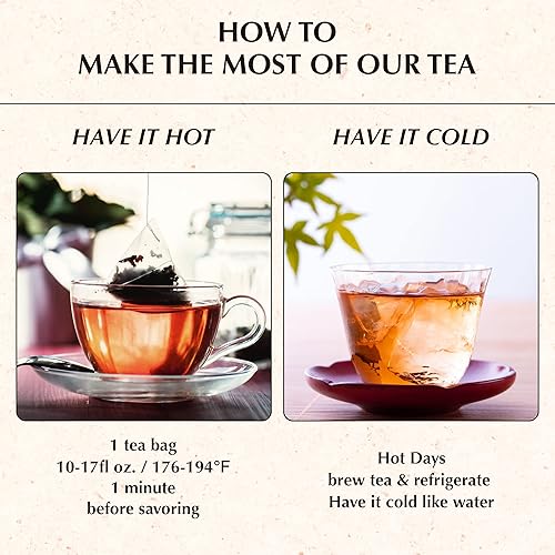 Miniatura 5 de IDO TEA Snooze Delight Good Night Tea  Té de hierbas orgánicas para dormir y calmante sin cafeína con bambú enano de Jeju y raíz de polígonos rojos