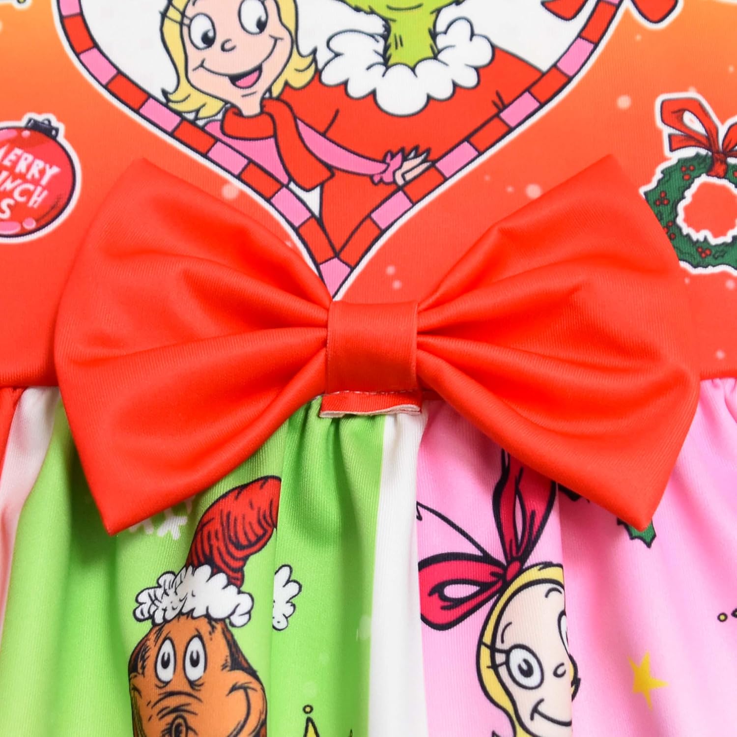 Cute Christmas Outfit for Little Girls - Sleeveless Princess Holiday Party Dress 3-10 Years - Image 5