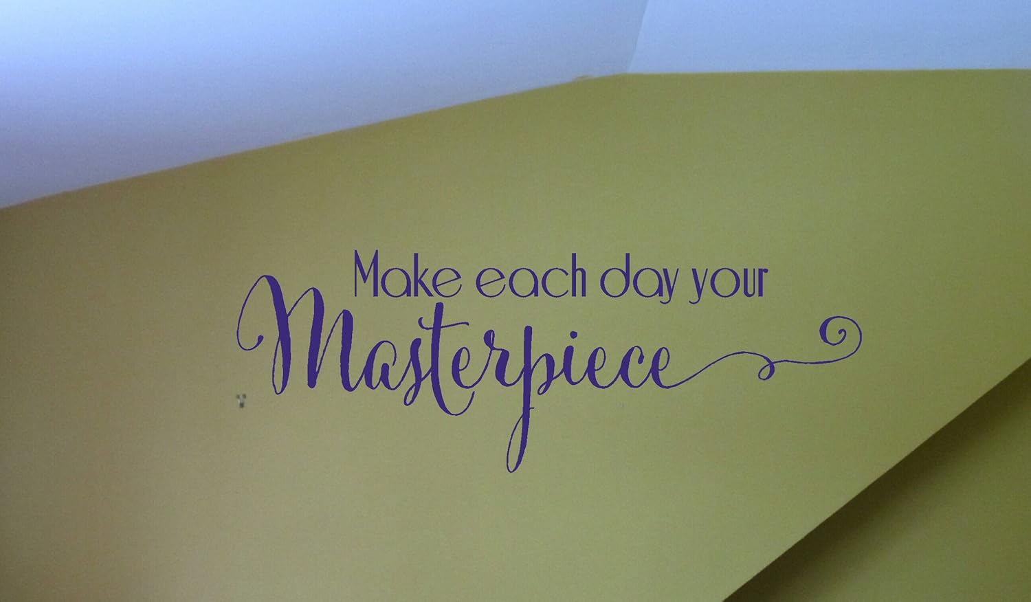 Wall Decor Plus More WDPM2820 Make Each Day Your Masterpiece Large