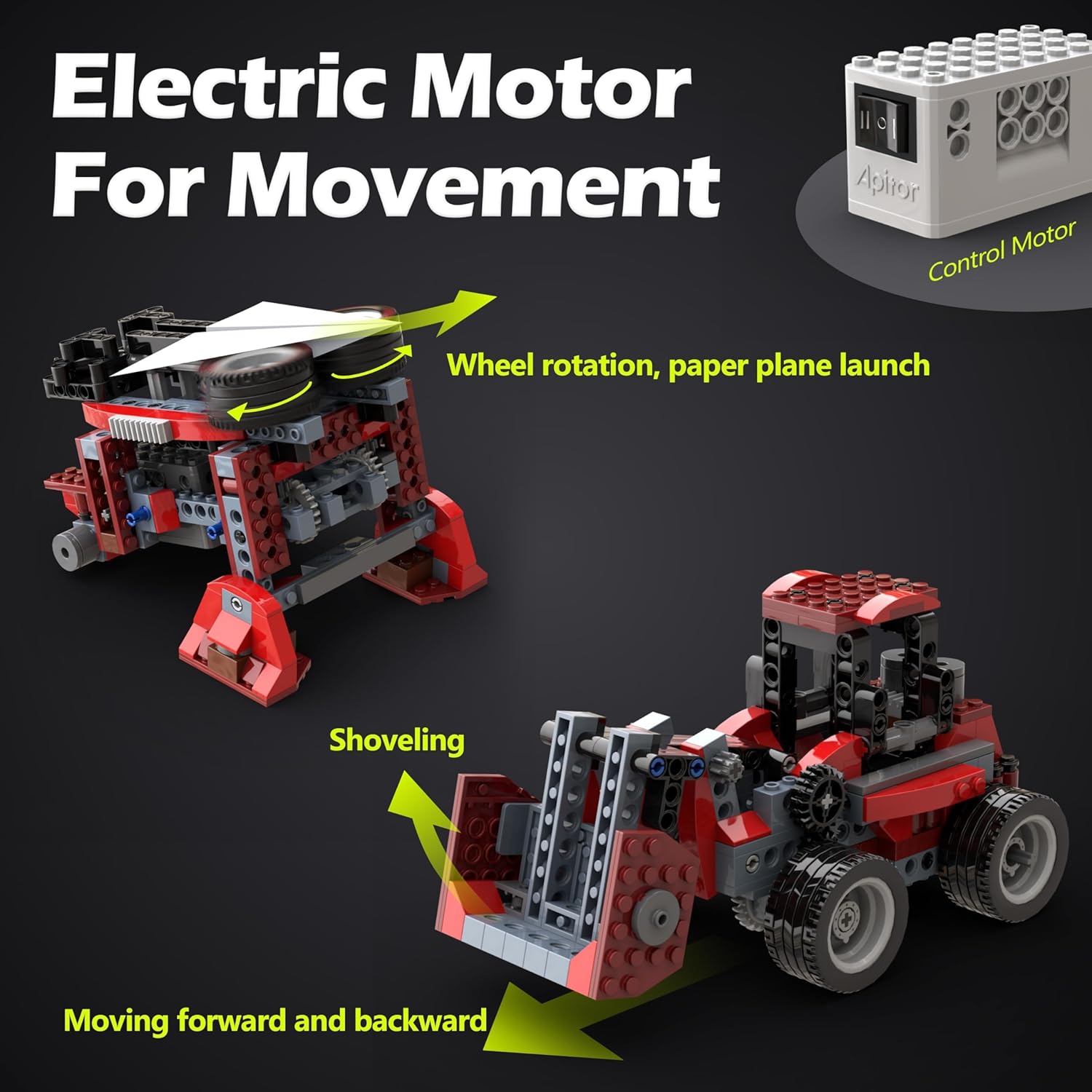 Electric Motor for Movement with Robot Models