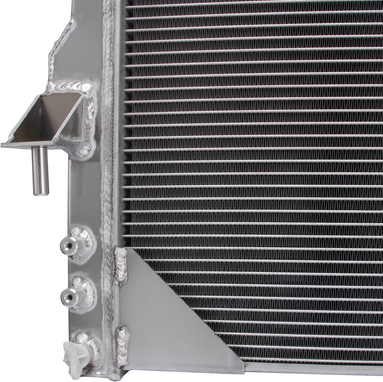 Aluminum Radiator for 2007-2018 Jeep Wrangler JK Sport 3.6L /3.8L V6 MT PR01 Radiador 2008 2009 2010 2011 2012 2013 2014 2015 2016 2017 Automotive Replacement Engine Radiators 2957 CU2957 RAD2957