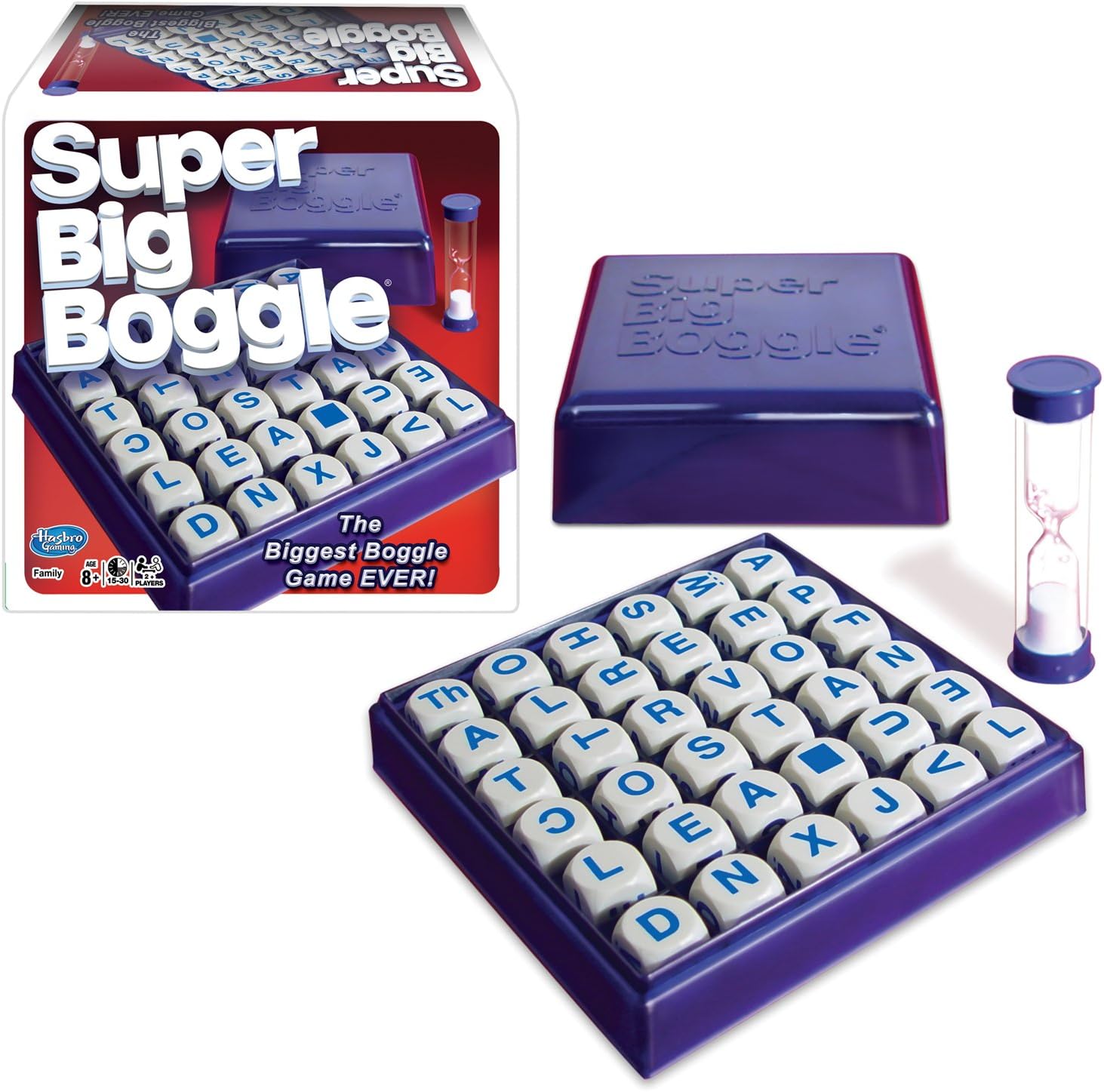 Super Big Boggle & Tile Lock Scrabble
