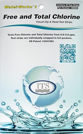 Industrial Test Systems 480655 WaterWorks Free and Total Chlorine WW2 Test