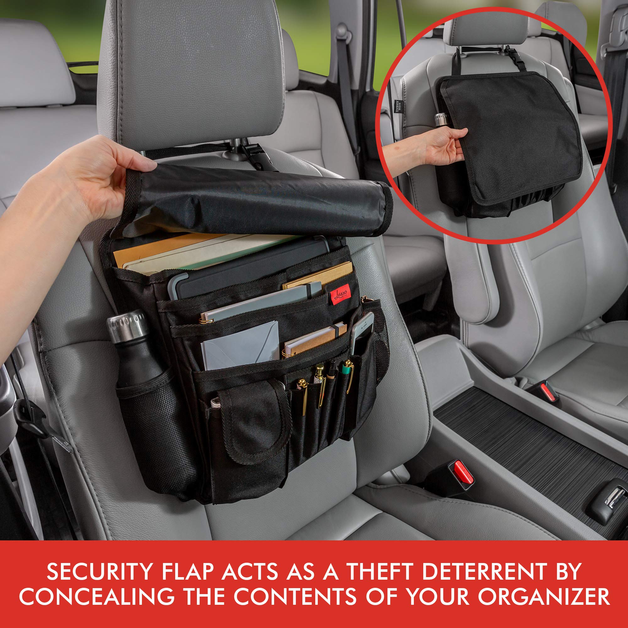 Buy Lusso Gear Car Organizer for Front Seat or Car Seat, UltraDurable