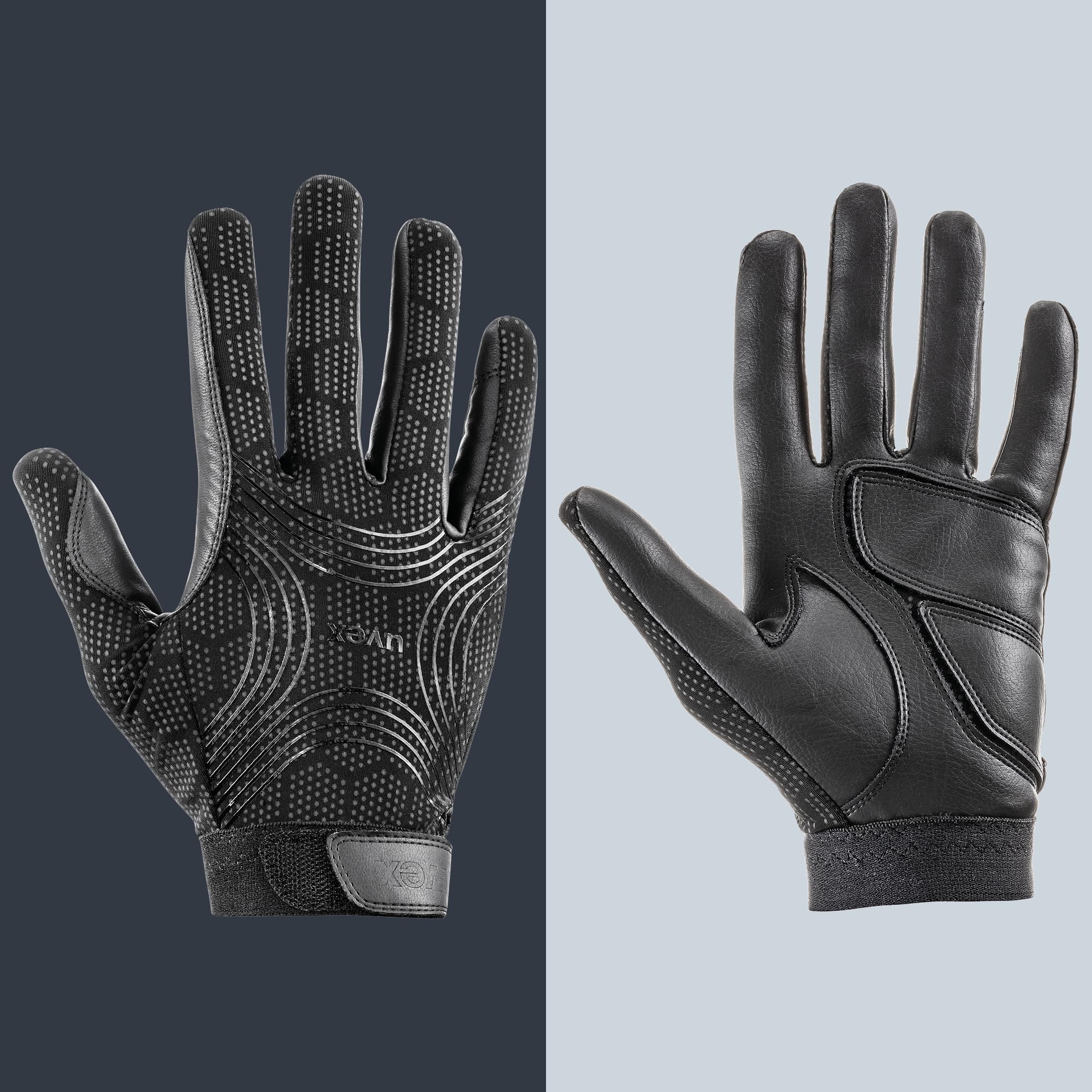 ceravent - Flexibler, optimal belüfteter Reithandschuh für Damen und Herren - exzellenter Grip & strapazierfähig - touchscreenfähig