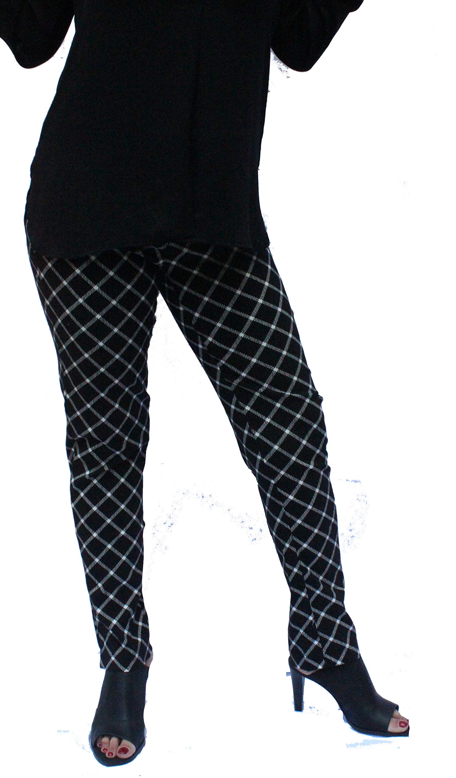 New Womens Slim Stretch Pull on Pant Made in USA