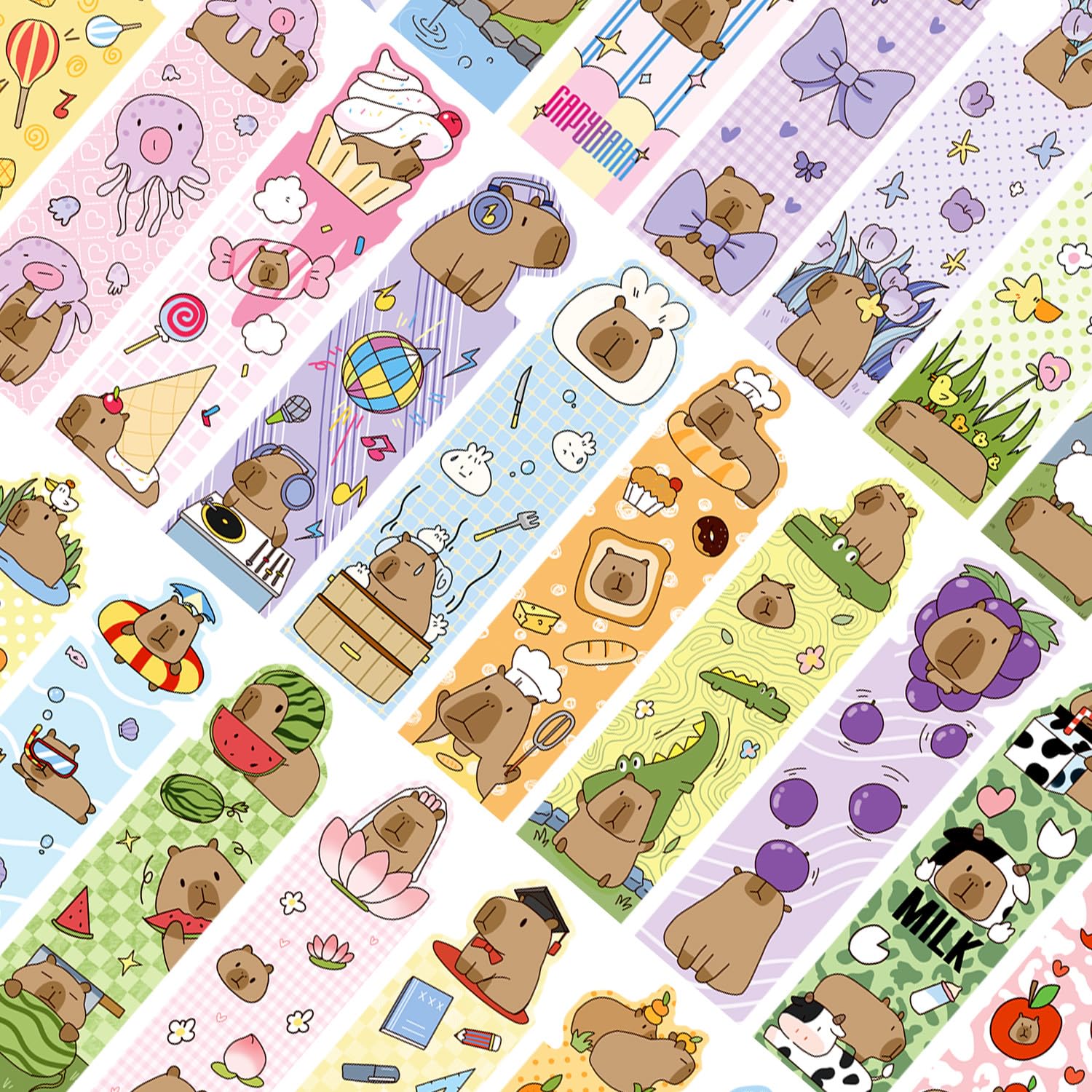 30pcs Capybara Bookmarks - Image 2