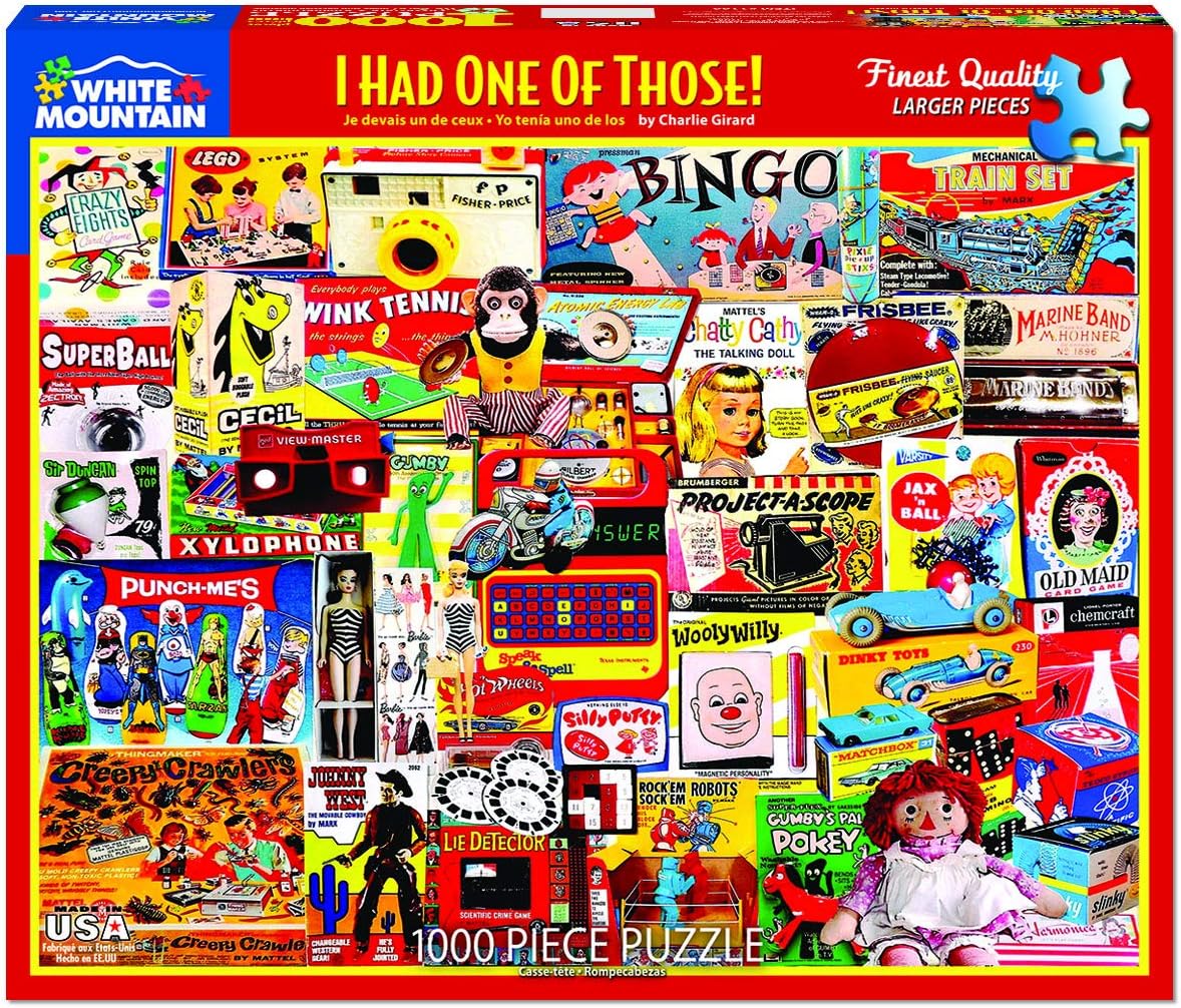 White Mountain Puzzles I Had One of Those - 1000 Piece Jigsaw Puzzle
