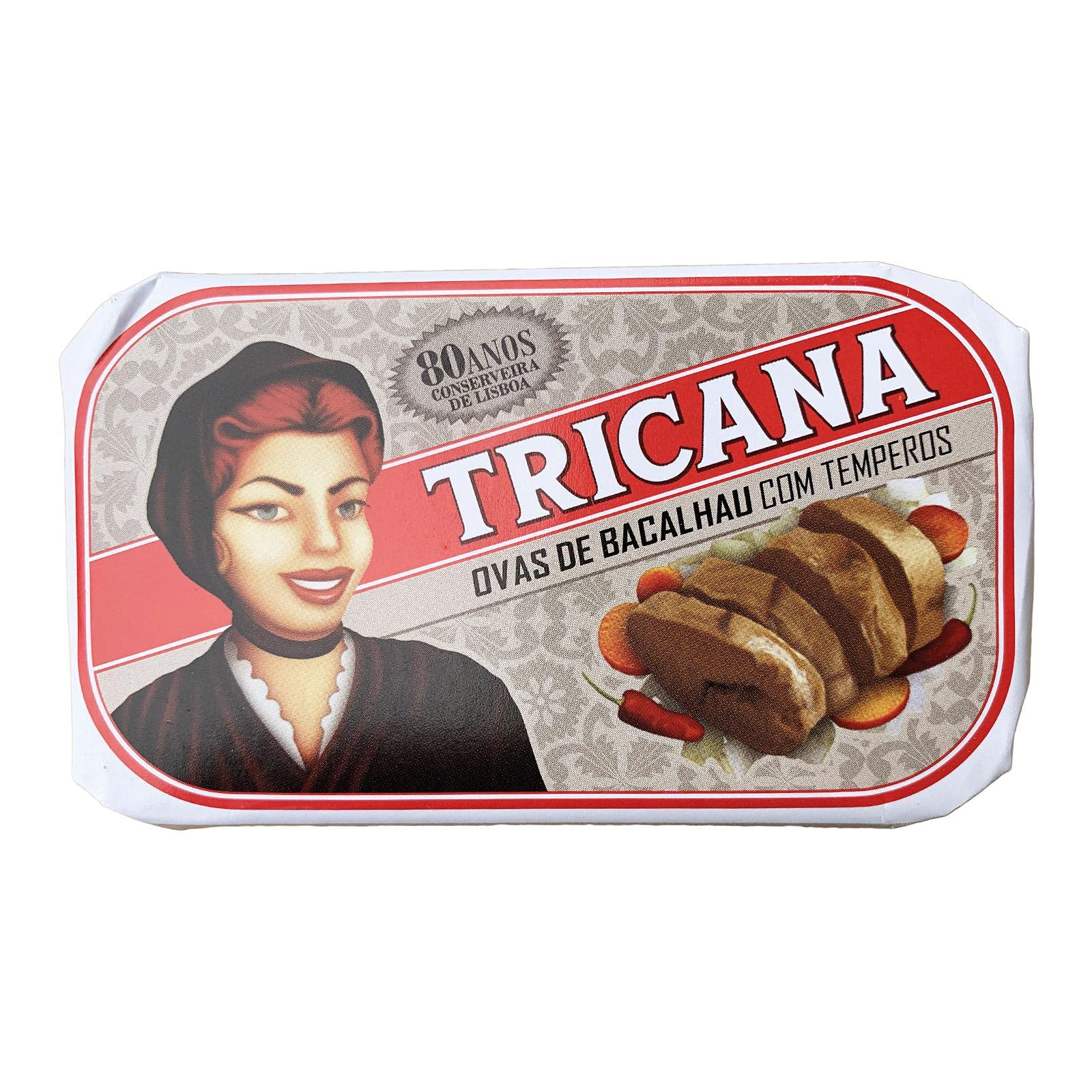 Tricana - œufs de Morue / Produit Gourmet du Portugal - 5 x 120 gr Pack