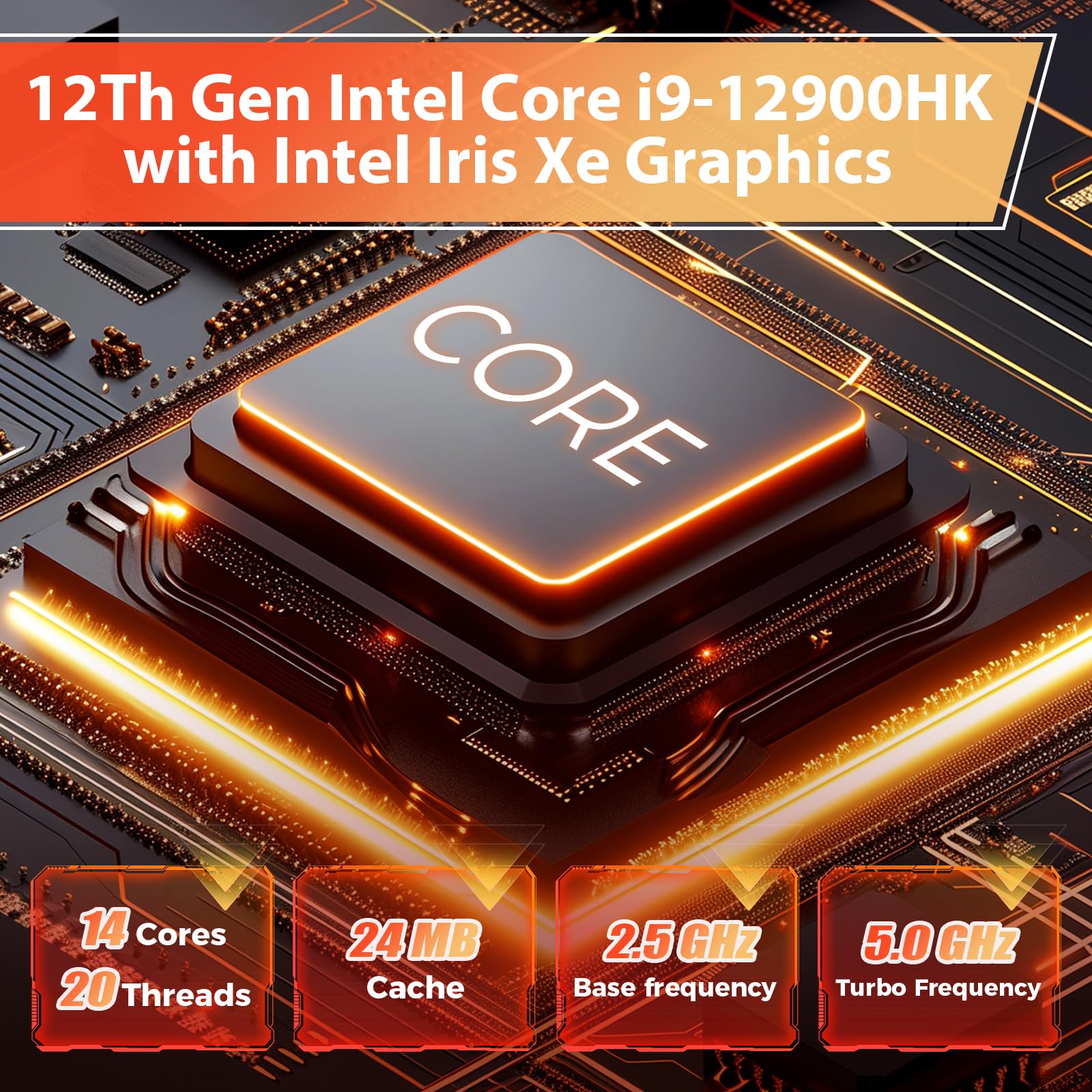 Amazon.com: Mini PC, 12Th Gen Intel Core i9-12900HK, GeForce RTX