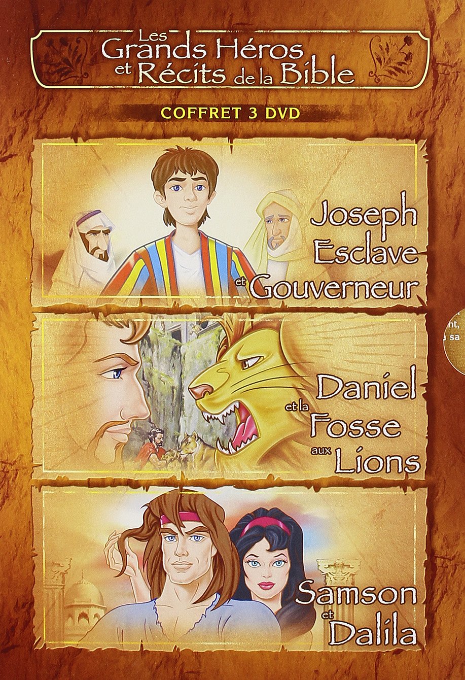 Les Grands héros et récits de la Bible, vol. 3 : Joseph, esclave et gouverneur - Coffret 3 DVD [DVD]