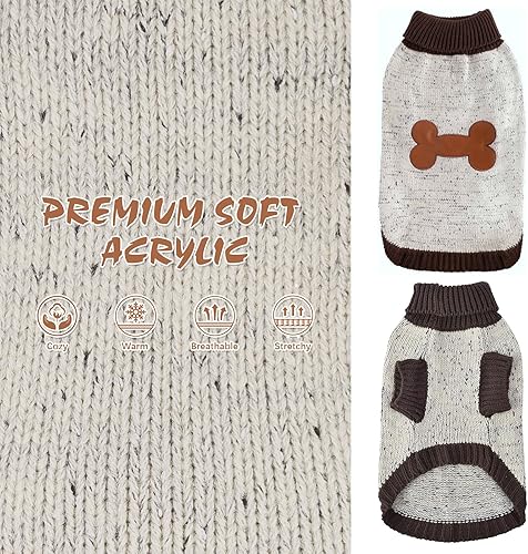 Miniatura 4 de BINGPET Jersey de cuello alto para perros