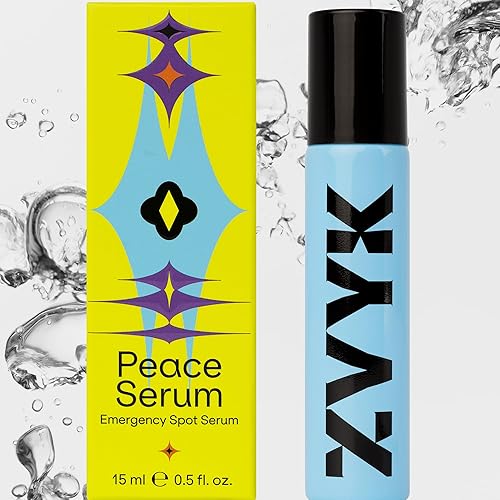 Miniatura 1 de Peace Serum - Suero de tratamiento de emergencia para acné y espinillas para el rostro, transparente, ligero, rápido y dirigido, vegano,