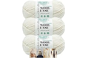 Lion Brand Wool-Ease Super Bulky Yarn Size 6, Fisherman