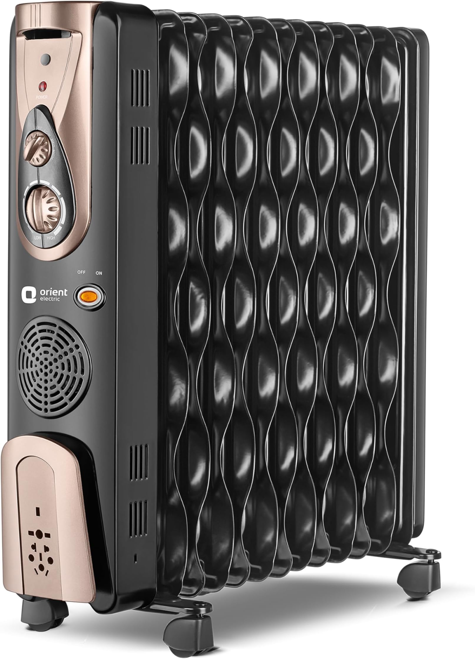 Orient Electric OFCC13B3A 2900 Watts 13-Fins Oil Filled Radiator (Black)