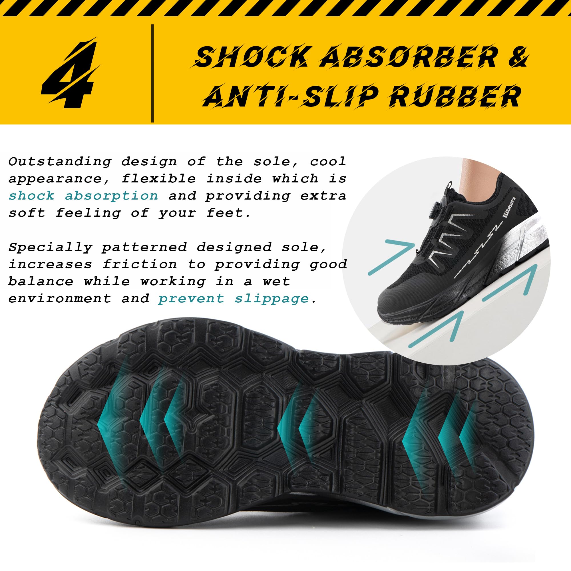 Arbeitsschuhe Herren Damen Sicherheitsschuhe Stahlkappe S3 Leicht S2 Arbeits Schuhe Stahlkappenschuhe Arbeits- & Berufsschuhe Schutzschuhe Grau 43