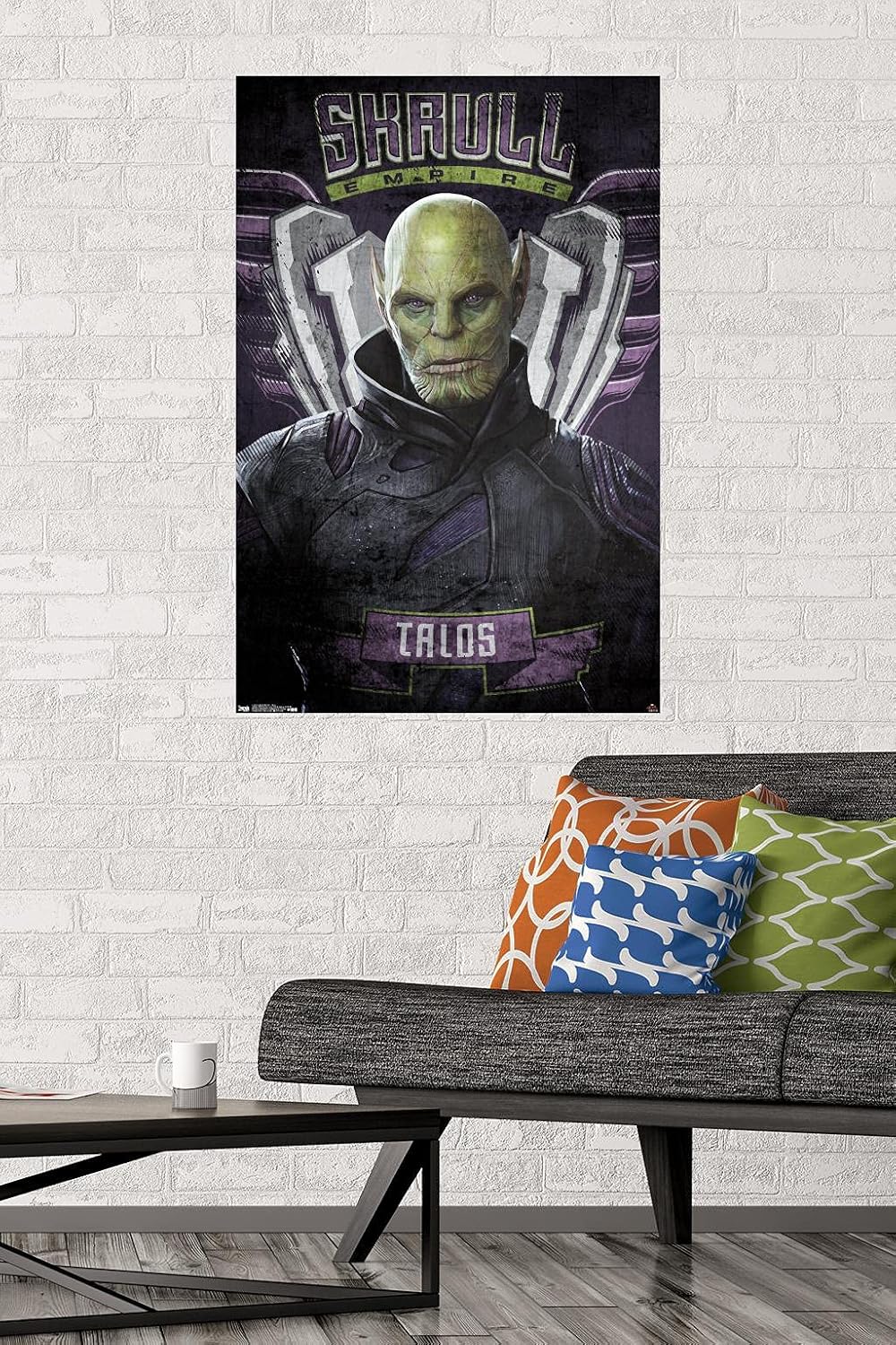 Trends International Marvel Cinematic Universe - Captain Marvel - Talos Wall Poster, 22.375" x 34", Premium Unframed Version