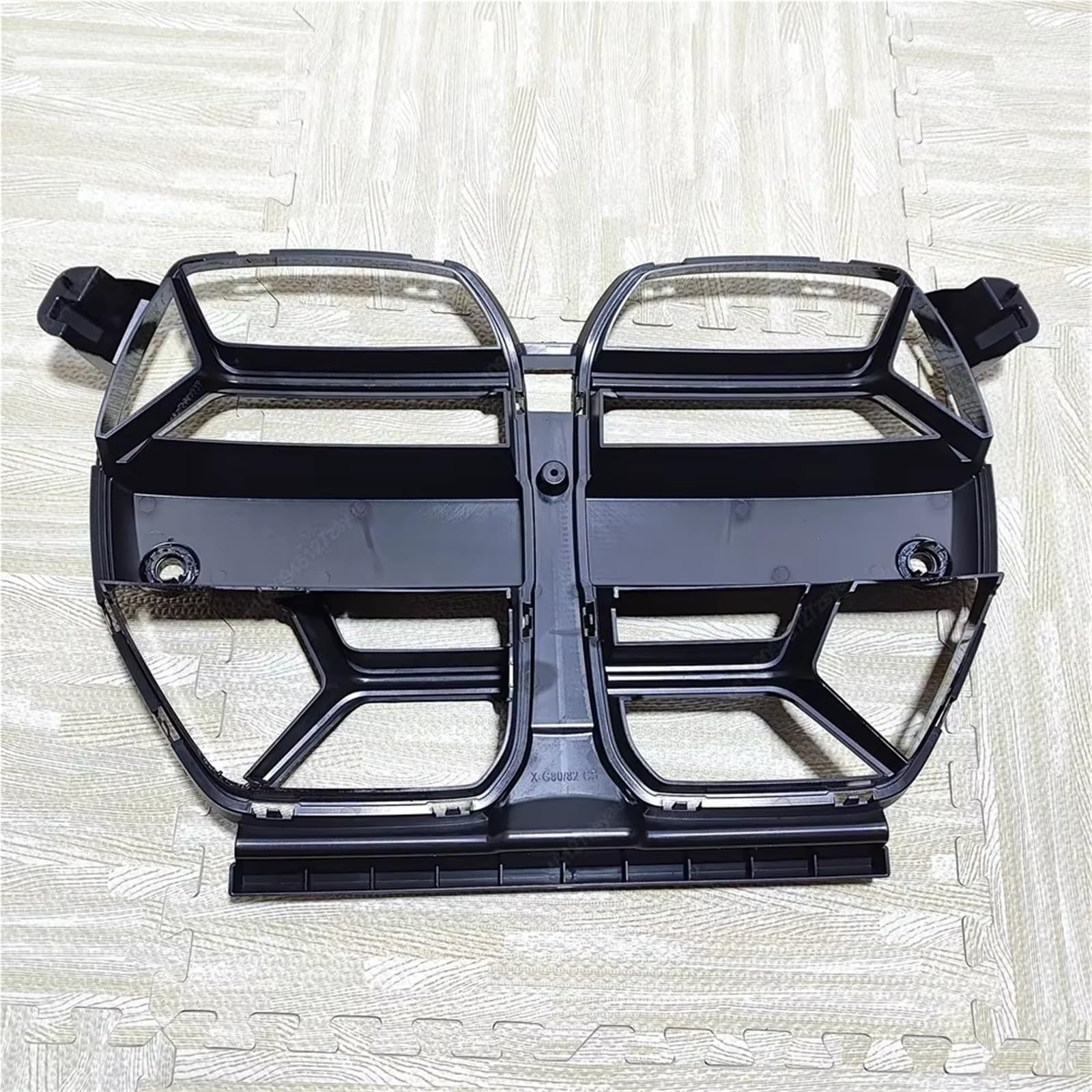 Griglia Anteriore Auto Per BMW Per M3 G80 G81 Per M4 G82 G83 21-2024 Bodykit Tuning CS Style Paraurti Anteriore Auto Griglie Griglia Cofano Lucido Con ACC Griglia Radiatore
