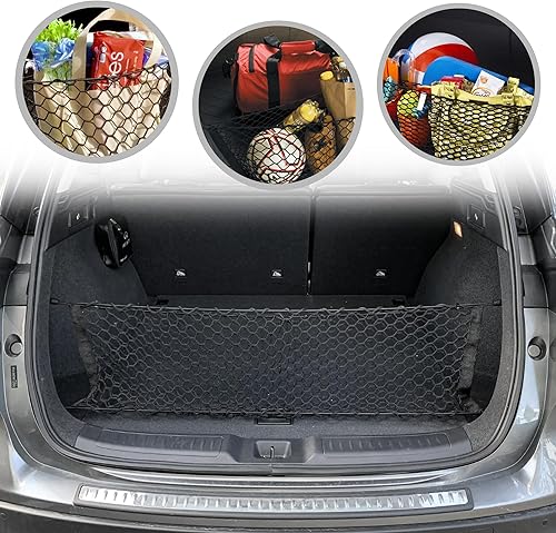 Miniatura 2 de Red de carga elástica para maletero estilo sobre para Infiniti QX50 2018-2024  Organizadores y almacenamiento de maletero de primera calidad  Red de
