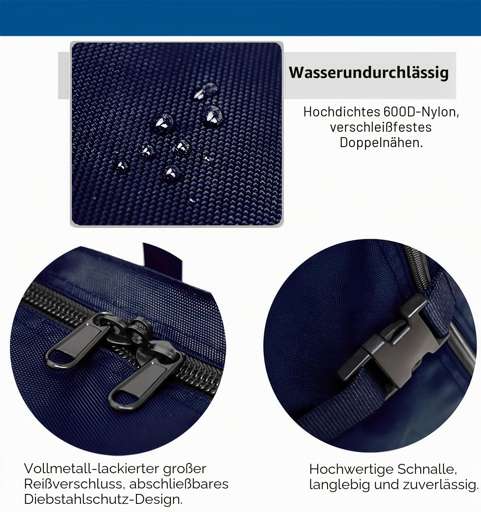 Arxus Große Reisetasche, 120L wasserdichte Tragetasche für Wochenenden über Gepäck für Fluggesellschaften, Reisen, Camping, Umzug und Schule