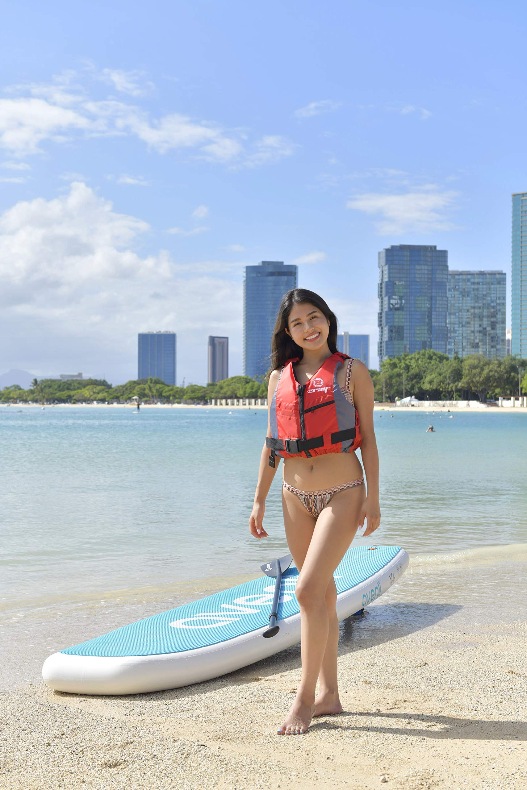 ライフジャケット付。SUPボード スタンドアップパドルボード Amazon | Zray ライフジャケット M/Lサイズ 37P363 LIFE JACKET