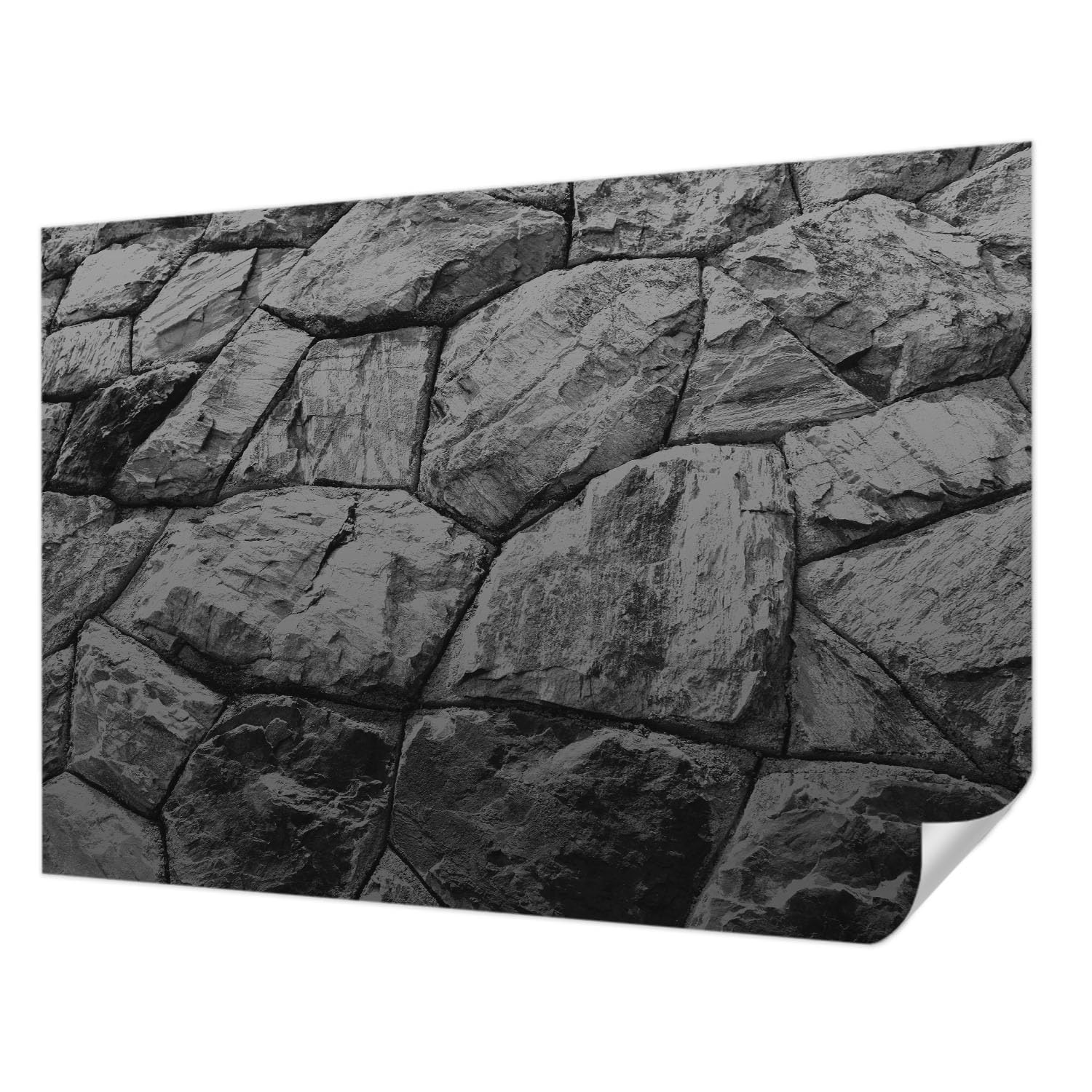 Papier peint panoramique haute qualité Tulup 208x146 cm décor textures de pierre