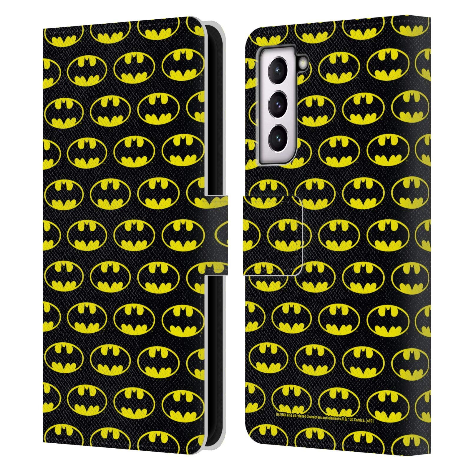 Coque cuir Batman Samsung S21 5G étui rabat Head Case - 7