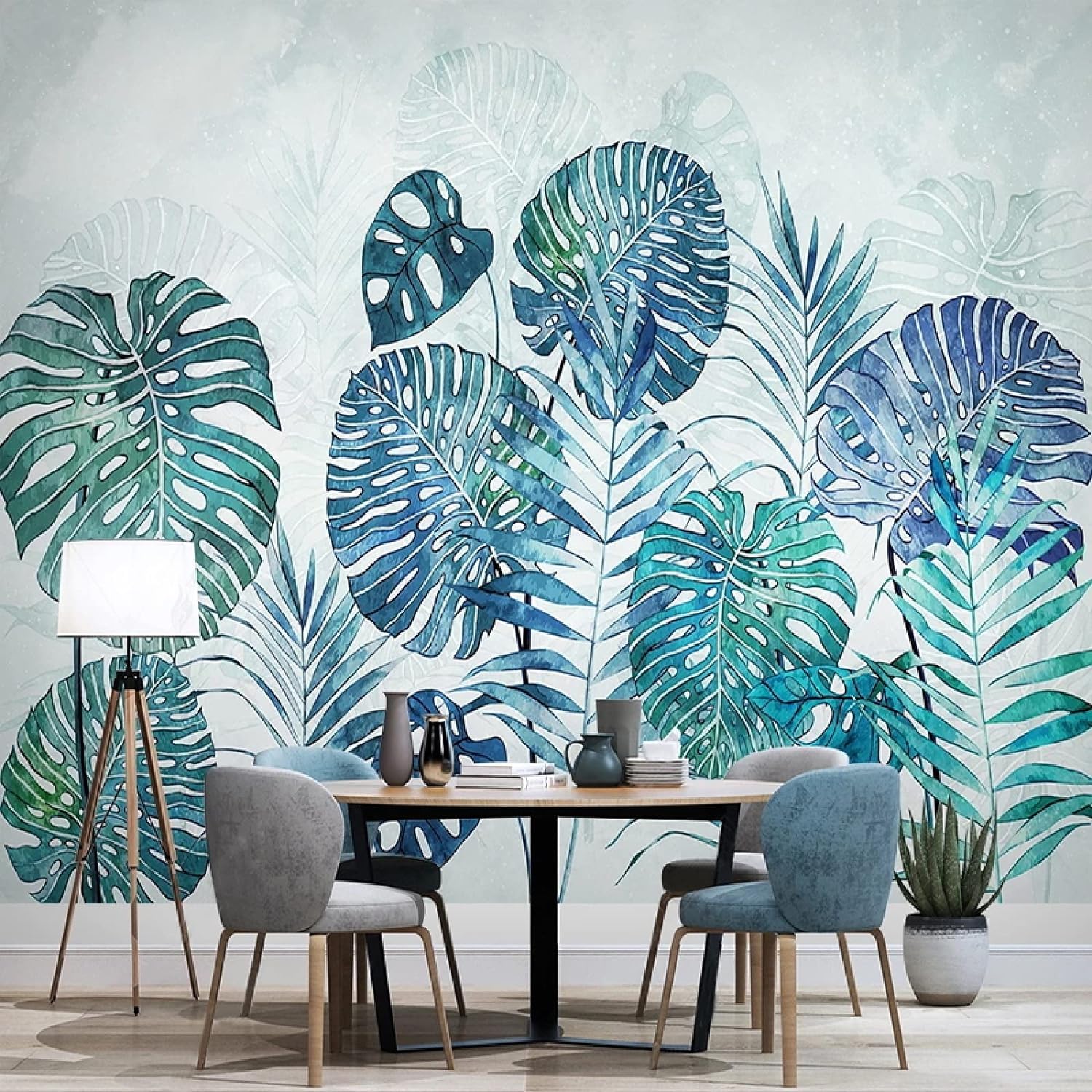 Papier peint photo mural 3D amovible pour relooker sans abîmer