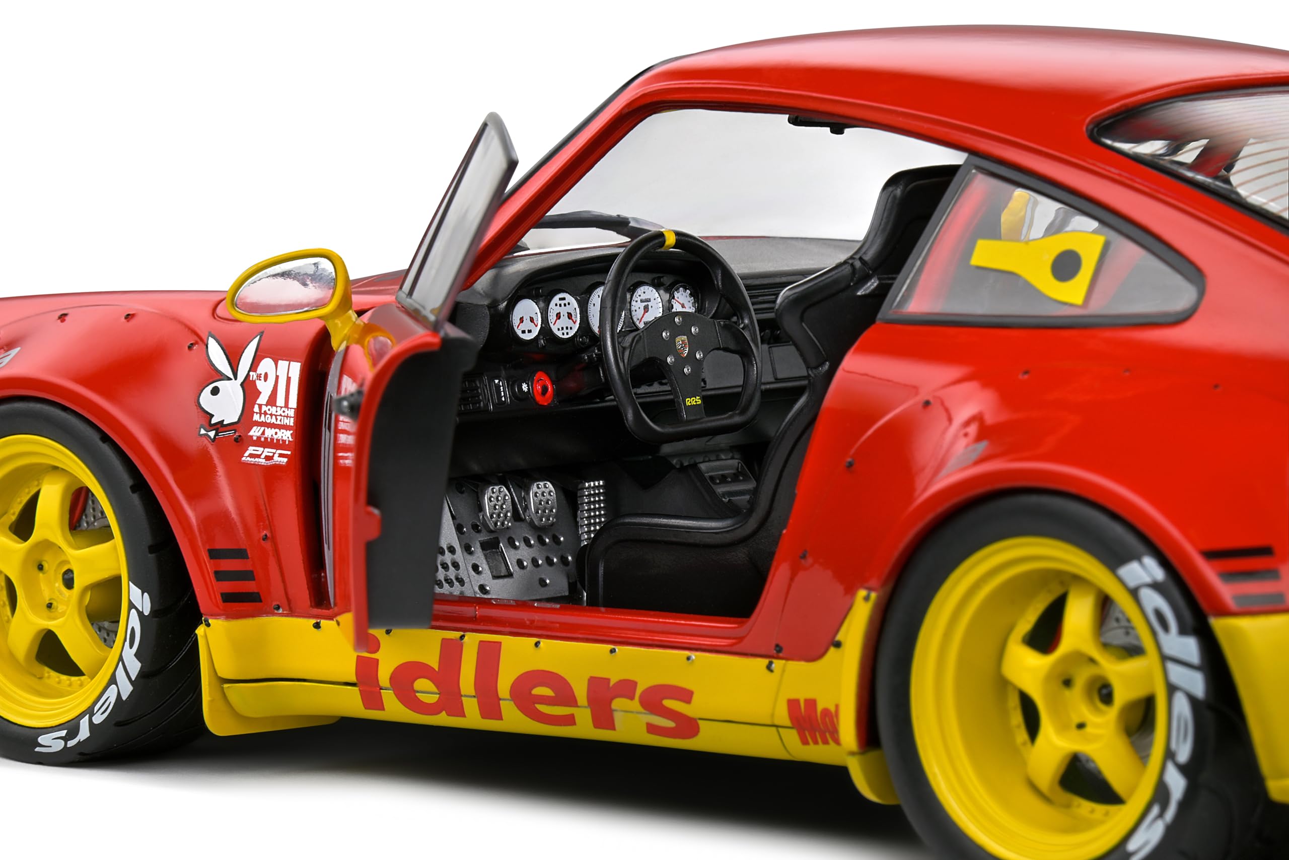 SOLIDO 1/18 SCALE Diecast S1807506 - Porsche 911 Carrera RS RWB Sakura