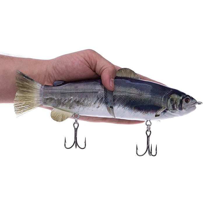 Buy 10" RF Glider Glide Bait Bass Musky Striper Fishing Big Lure Multi